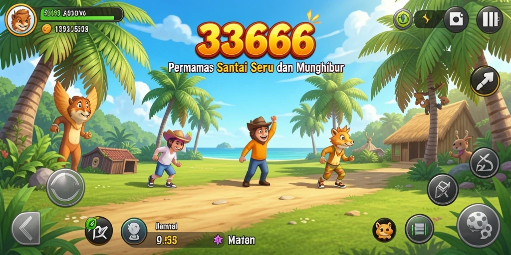 Screenshot utama 333666 menampilkan aksi gameplay yang menghibur dan menyenangkan.