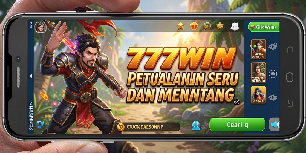 Tampilan gameplay 777WIN yang seru dan menegangkan.