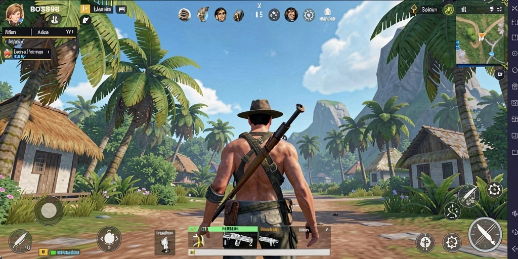 Gameplay menakjubkan di dunia terbuka BOS898.