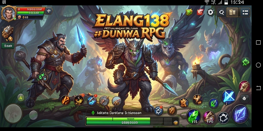 Gameplay seru dalam petualangan RPG ELANG138 yang mendebarkan.