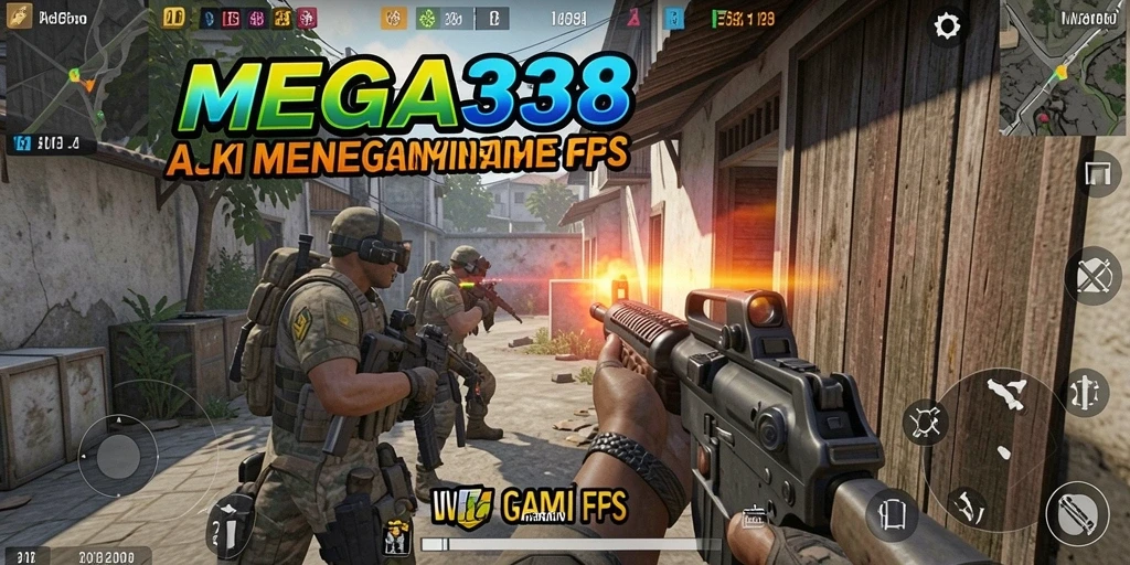 Tampilan gameplay intensif dari MEGA338 yang menggugah semangat.