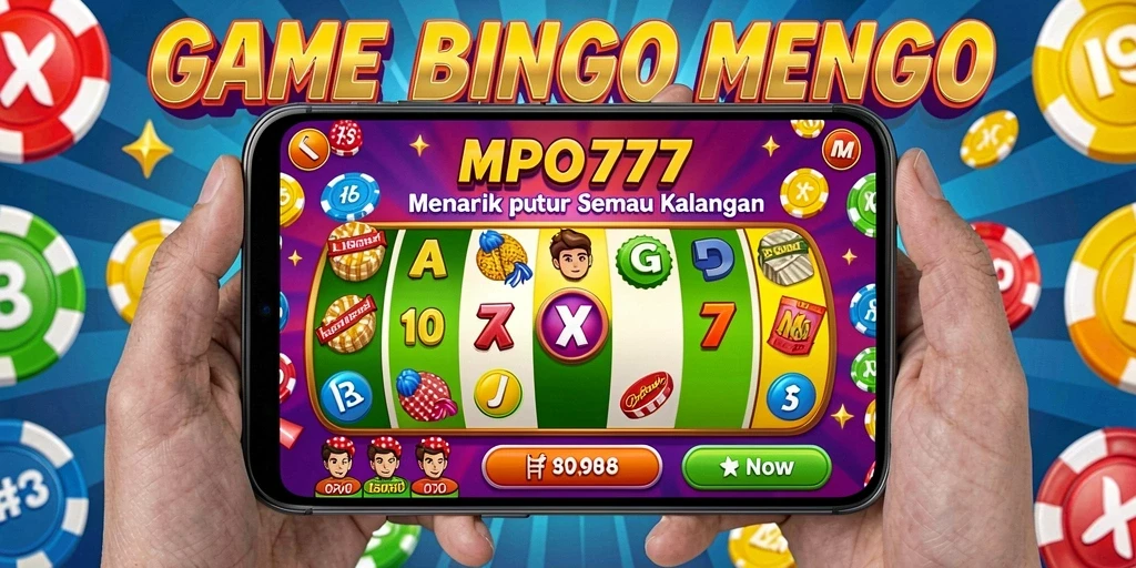 Screenshot gameplay MPO777 menampilkan kegembiraan bermain Bingo secara langsung.