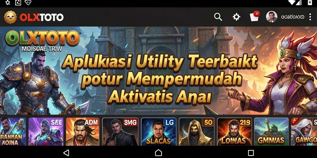 Tampilan sleek OLXTOTO yang membantu pengelolaan aktivitas.