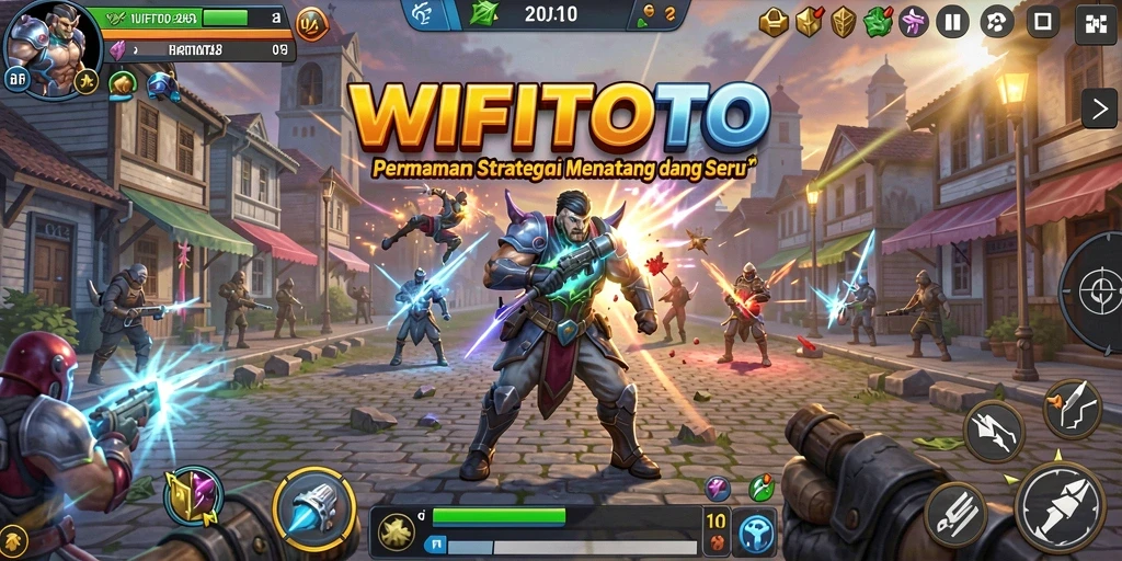 Tampilan gameplay WIFITOTO yang penuh strategi dan tantangan.